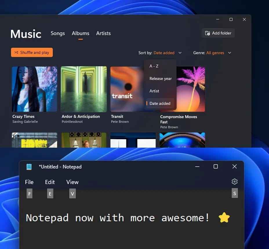 media_player_and_notepad_windows_11_insiders