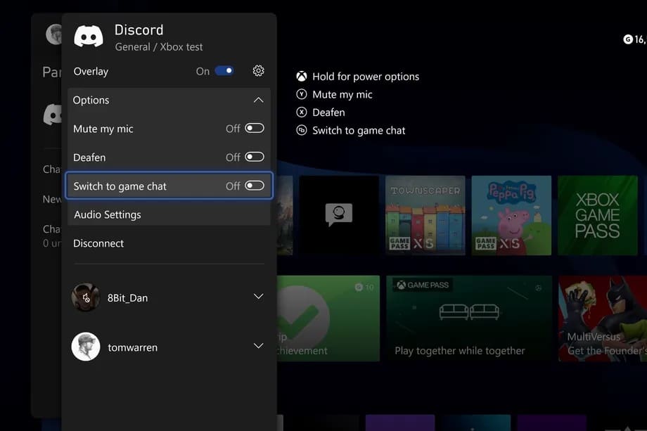 Discord voice chat ကို Xbox beta စမ်းသပ်သူတွေ အတွက် ယခု ရရှိနိုင်ပါပြီ