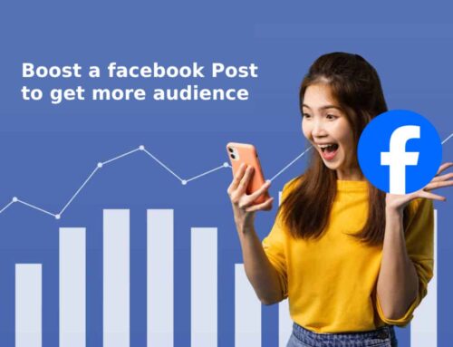 facebook post တွေကို​ အကျိုးရှိအောင် ဘယ်လို boost မလဲ။